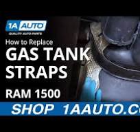 How to Replace 26 gal. Gas Tank Straps 03-09 Dodge Ram