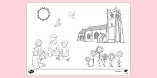 Pray for leaders coloring pages october 2, 2020. Free Colouring Page For Children S Church Colouring Sheets