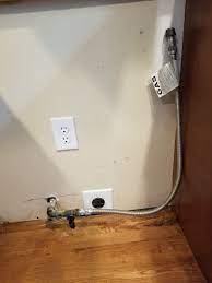 The range must be connected to a regulated gas supply. Is This Connection Good To Hook Up Gas Stove Homeimprovement
