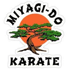 Miyagi Do Karate Sticker By Beetle Ink Poulton Karate Stickers Karate Karate Kid