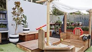 How To Build A D I Y Pirate Ship Sandpit Bunnings Warehouse Wood Boat Plans Wooden Boat Plans Sand Pit