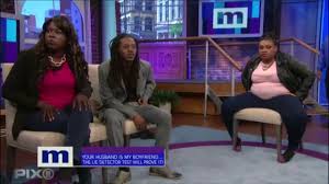 A person is placed in a chair with galvanometers hooked to their fingers to measure. Your Husband Is My Boyfriend The Lie Detector Test Will Prove It The Maury Show Youtube