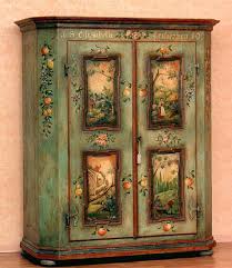 Tyrol Dolomites Furniture Shelving And Cabinets America Italiana Custom Furniture Painted Furniture Whimsical Painted Furniture Paint Furniture
