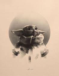 Mandalorian Fan Art Not Just Baby Yoda The Designest Art Artwork Fan Art