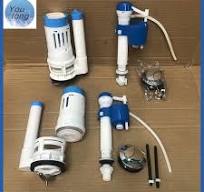 Vanne de remplissage de chasse d'eau en ABS Royaume-Uni Wras, réservoir à  double chasse, accessoires complets pour réservoir de toilette