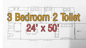 Maybe you would like to learn more about one of these? Lukis Pelan Rumah Setingkat 3 Bilik 2 Tandas 24 X 50 Youtube