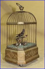 Bird In A Gilded Cage Song Antique German Mechanical Automaton Singing Song Bird Cage Music Box Antique Music Box Music Box Vintage Music Box