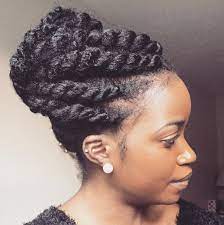 Two Strand Twist Hairstyles Elegant Twisted Updo Natural Hair Twists Twist Hairstyles Natural Hair Styles