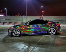 It S A Wrap Chrome Cars Holographic Car Fancy Cars