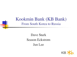 Kb home is here to help guide your homebuying journey. Ppt Kookmin Bank Kb Bank From South Korea To Russia Powerpoint Presentation Id 25138