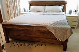 Wood Bed Bedroom Furniture