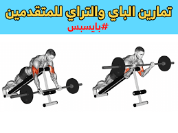 تمارين الباي والتراي بالصور arm workout super sets workout