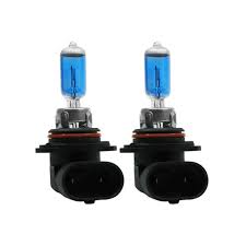 2x Xenon Headlight Bulbs Type 9006 Hb4 55w With 6000k