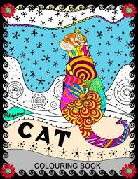 My adult coloring pages include flowers, animals and geometrics. Amazon Com Mystical Cat Colouring Book Coloring Pages For Adults Great Cat And Kitten Design 9781974604562 Tiny Cactus Publishing Books