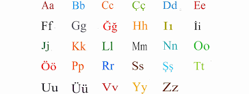 Letter a uppercase and lowercase cute children colorful abc alphabet trace practice worksheet for kids learning. The Turkish Alphabet Middle East And North African Languages Program Northwestern University