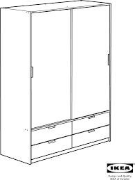 Combine two or more wardrobes for a larger solution. Bedienungsanleitung Ikea Trysil Seite 1 Von 44 Deutsch Englisch Hollandisch Danisch Franzosisch Italienisch Portugiesisch Spanisch Polnisch Turkisch Schwedisch Norwegisch Finnisch