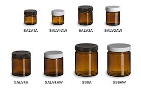 The lid of the apothecary jars makes the glass jars airtight. Amber Salve Glass Jars Wholesale Specialty Bottle