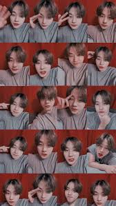 Latar belakang atau background pas foto sebaiknya menggunakan warna merah atau biru. Jinhwan Ikon Orang Lucu Selebritas Pas Foto