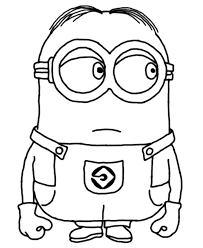 Todo clasificado por temas muy habituales en la educación primaria. Dibujo Para Colorear Del Personaje Mark De Los Minions