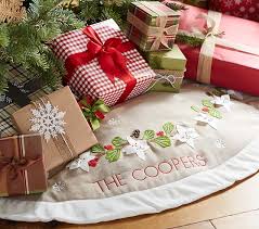 Make this year's tree extra magical with these festive, curated looks! Woodland Tree Skirt Pottery Barn Kids