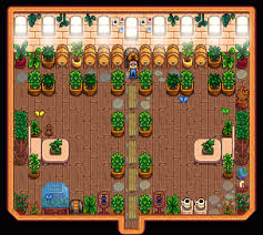 One coffee plant yields 4(+) coffee beans every 2 days, which can then be planted and grown into additional coffee plants. My Little Coffee Shop Stardewhomedesign In 2021 Stardew Valley Layout Stardew Valley Farms Stardew Valley