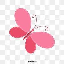 Pink Butterfly Pink Butterfly Hand Painted Cartoon Png And Vector Cartoon Butterfly Butterfly Clip Art Butterfly Painting