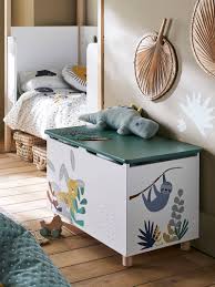 Coffre A Jouets Jungle Blanc Vert Pas Cher Meuble De Rangement Enfant Vertbaudet Meubles Maison Loisirs Ventes Pas Cher Com
