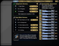Duty Officer System Guide Star Trek Online Academy