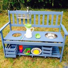 Der Tag An Dem Ich Eine Matschkuche Baute Schlammkuche Diy Gartenmobel Kinder Garten