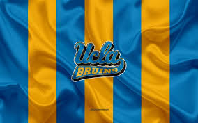 Hd wallpaper hockey boston bruins wallpaper flare. Download Wallpapers Ucla Bruins American Football Team Emblem Silk Flag Yellow Blue Silk Texture Ncaa Ucla Bruins Logo Pasadena California Usa American Football University Of California Los Angeles For Desktop Free Pictures For