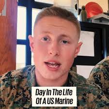 Day In The Life Of A US Marine