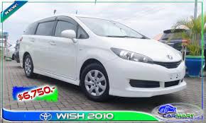 Which is the middle ground between a mpv toyota wish most recent models for sales in myanmar. Toyota Wish 2010 Carmart Suriname