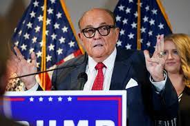 Dominion Voting Systems Sues Giuliani Over Election Fraud Claims Seeks 1 3 Billion In Damages Ktla