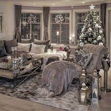 Find The Look You Re Going For Cozy Living Room Decor Home To Z Silver Living Room Christmas Living Rooms Cozy Living Rooms
