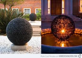20 Smartly Designed Modern Spherical Garden Sculptures Home Design Lover Modern Garden Lighting Modern Landscape Design Modern Landscaping