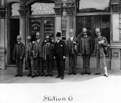 San Francisco California Post Office Station G Post Office Victorian Men Interesting History