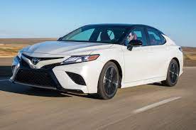 Whats hilarious about the maxima is the 4 door sports car logo on the back glass. 2018 Toyota Camry First Test Review Big Improvement But Is It Enough