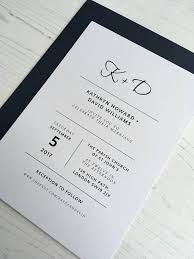 Classic Minimalist Wedding Invitation Set Dark Blue Navy Envelopes Minimalist Wedding Invitations Wedding Invitation Sets Classic Wedding Invitations