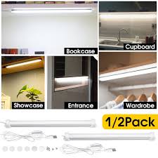 Connect with the full lineup of led lighting from newage in our kitchen department. Led 5w Strip Bar Light Tube Lamp Kitchen Cupboard Under Cabinet Switch Sensor Shopee Philippines