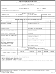 Eyewash log sheet editable template printable : Da Form 7473 R Download Fillable Pdf Or Fill Online Battery Inspection Checklist Templateroller
