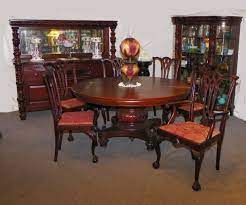 They are also some of the best value for money out there, normally well built and hand crafted from solid wood ensuring many more years of family traditions. Bargain John S Antiques Antique Mahogany 9 Pc Dining Room Set Bargain John S Antiques