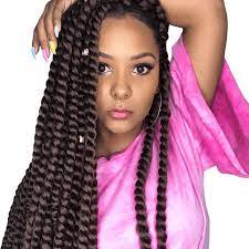Ombre lady afro kinky curly afro braiding hair extensions crochet twist as human. Afro Braid Twist Crochet Braiding Hair Extensions