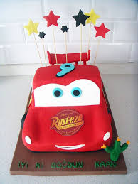 Simsek Mcqueen Temali Butik Dogumgunu Pastasi Cars Mcqueen Birthday Cake Pasta Mcqueen Butik