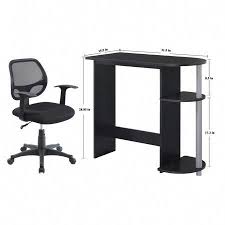 Mainstays Computer Desk Black Mainstays Mesh Office Chair With Arms Meshofficechair Mesh Office Chair Wooden Dining Room Chairs Black Dining Room Chairs