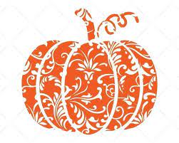 Download Pumpkin Floral Print Thankful Svg Cricut Silhouette Scotties Designs