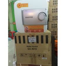 Sumber panas yang diperoleh dari energi listrik ini nantinya akan membuat air menjadi hangat. Jual Water Heater Listrik Domo Da 4010 10liter 200watt Shopee Indonesia