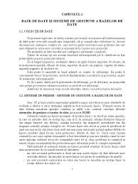 O baza de date relationale stocheaza datele în tabele, iar fiecare tabel stocheaza in coloane informatii despre un anumit tip de element. Baze De Date Si Sisteme De Gestiune A Bazelor De Date Capitolul 1
