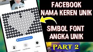 Cara membuat nama dengan font unik valid dan keren terbaru agung hostkey baca juga 5 cara Facebook Nama Unik Keren Kapital Panjang Kombinasi Emoji Dan Berbagai Font Unik Youtube