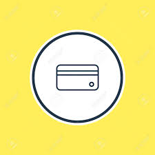 The are three different icon sets includes 300+ vector and line icons, and available in different formats (ai, eps and psd), single psd file where each item can be scaled to. Vector Illustration Of Credit Card Icon Line Beautiful Hotel Royalty Free Cliparts Vectors And Stock Illustration Image 127102324
