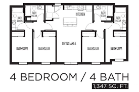 Plan Of Four Bedroom Flat Recommendny Com House Plans In Ghana Optimum On 4 Apartment Floor Four Bedroom House Plans Bedroom House Plans 4 Bedroom House Plans